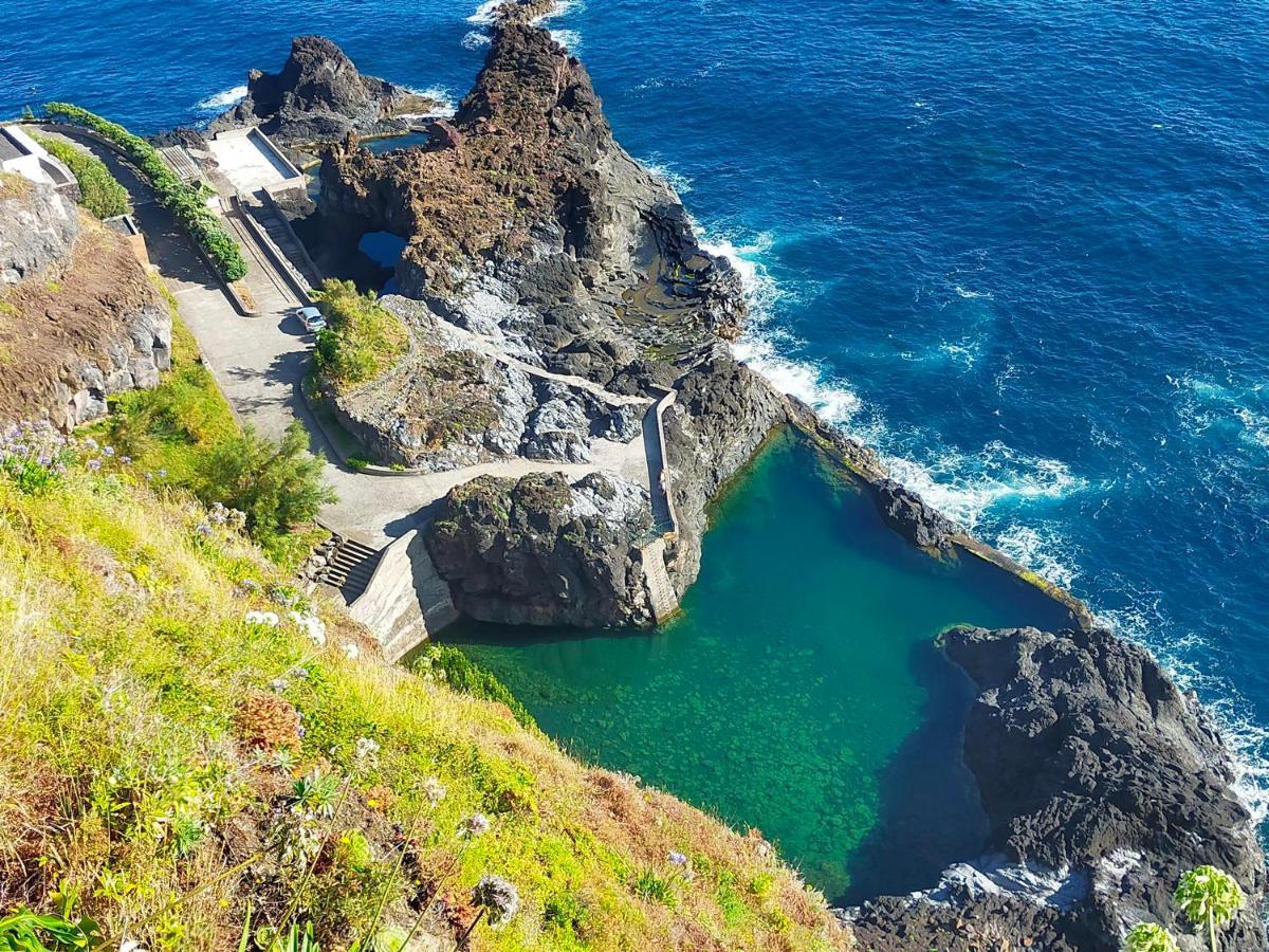 Ferienwohnung Ninho Gaivota Porto Moniz Exterior foto